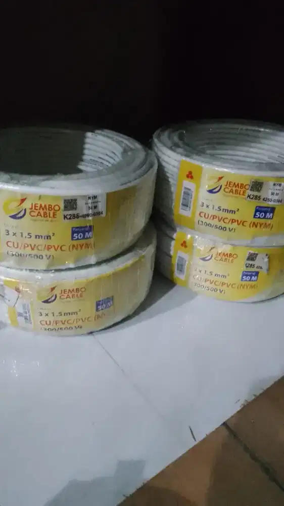 Jual kabel merk jembo