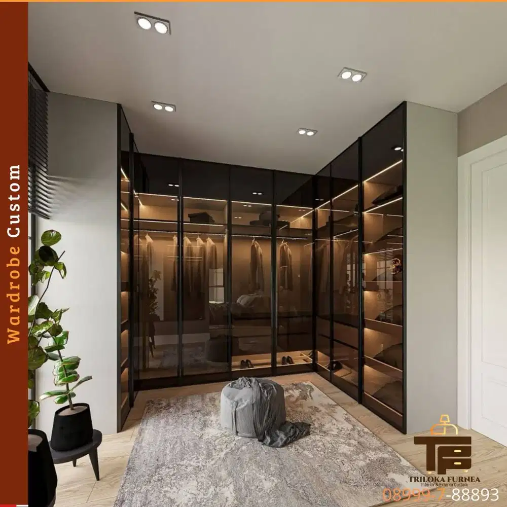 Upgrade Kamar Lo dengan Wardrobe Custom!