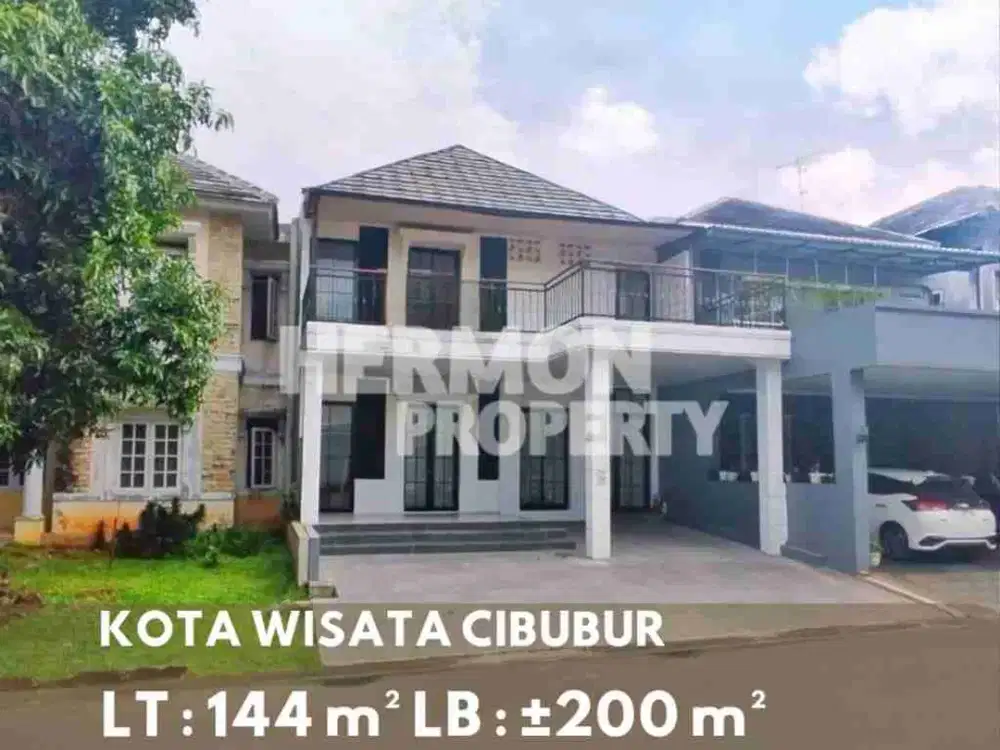 Rumah Modern design Elegant lokasi dekat sekolah di Kota wisata Cibubur