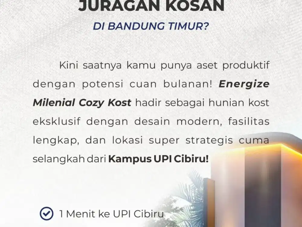 [HOT] JUAL Kosan (6 KAMAR) Dekat (KAMPUS UPI CIBIRU) Kost FULL FURNISHED, Bandung (EMIL)