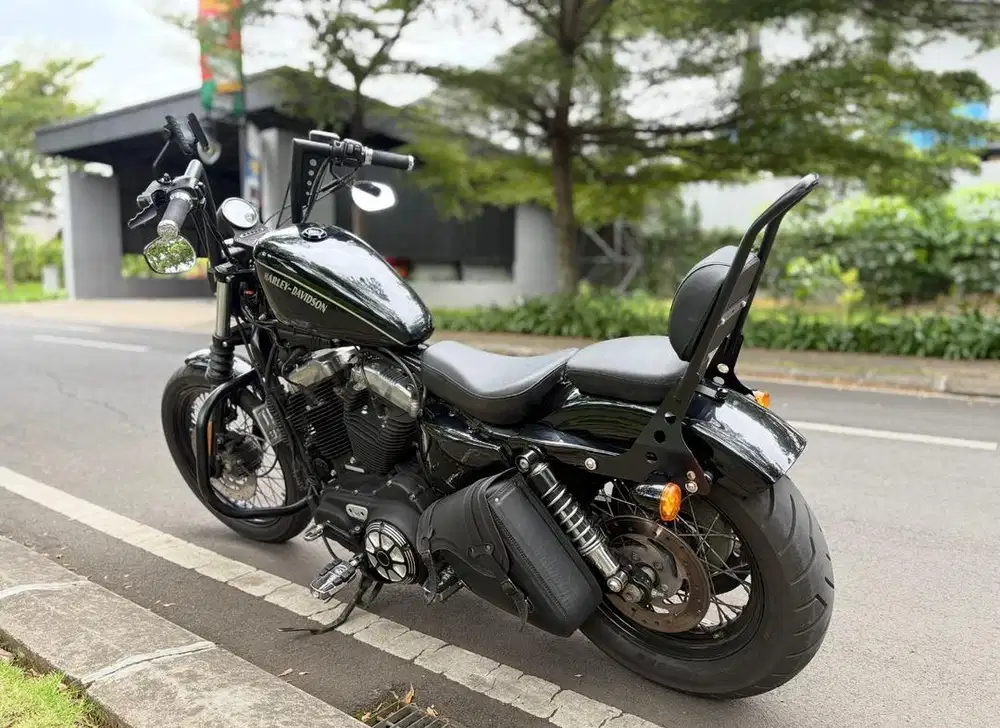 Sportster 1200 istimewa, bonus part modif banyak
