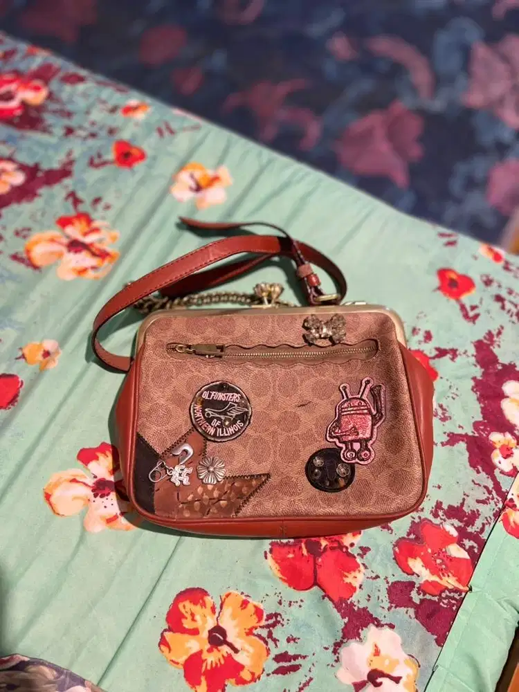 Coach 1941 Frame Bag 23 with Signature Patchwork
