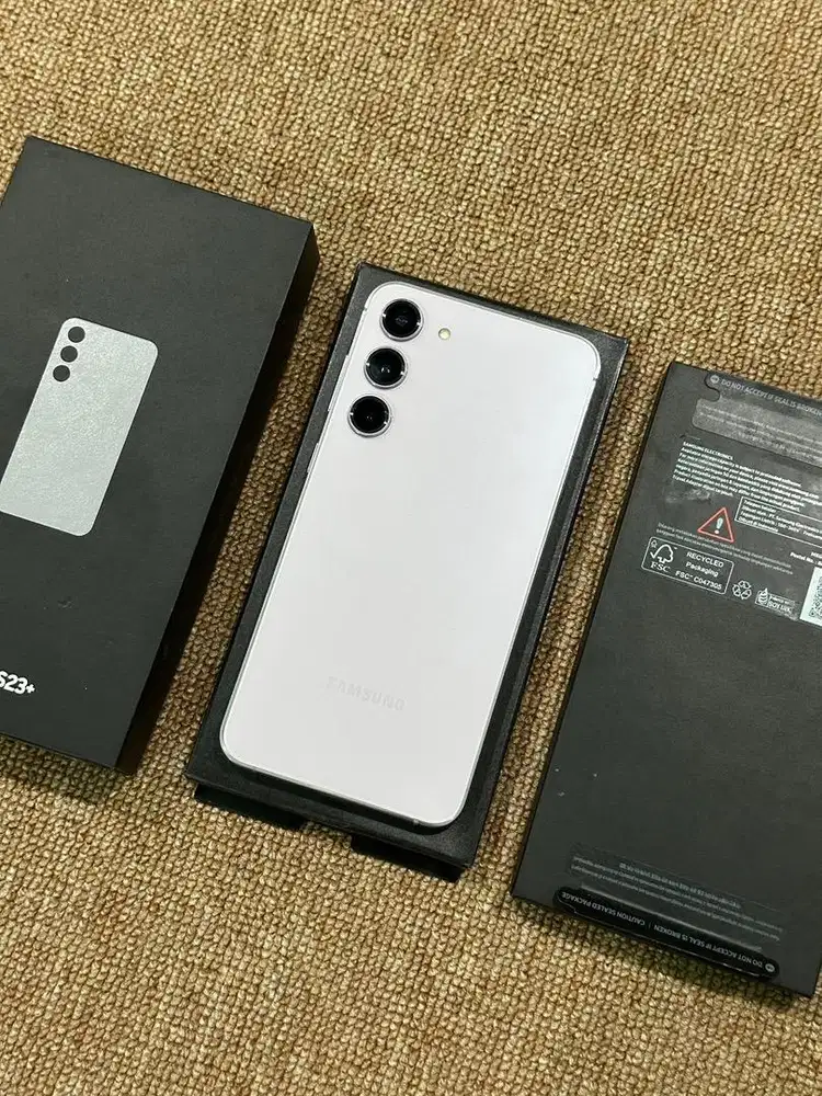 Samsung s23 plus ram 8/256gb fullset ori