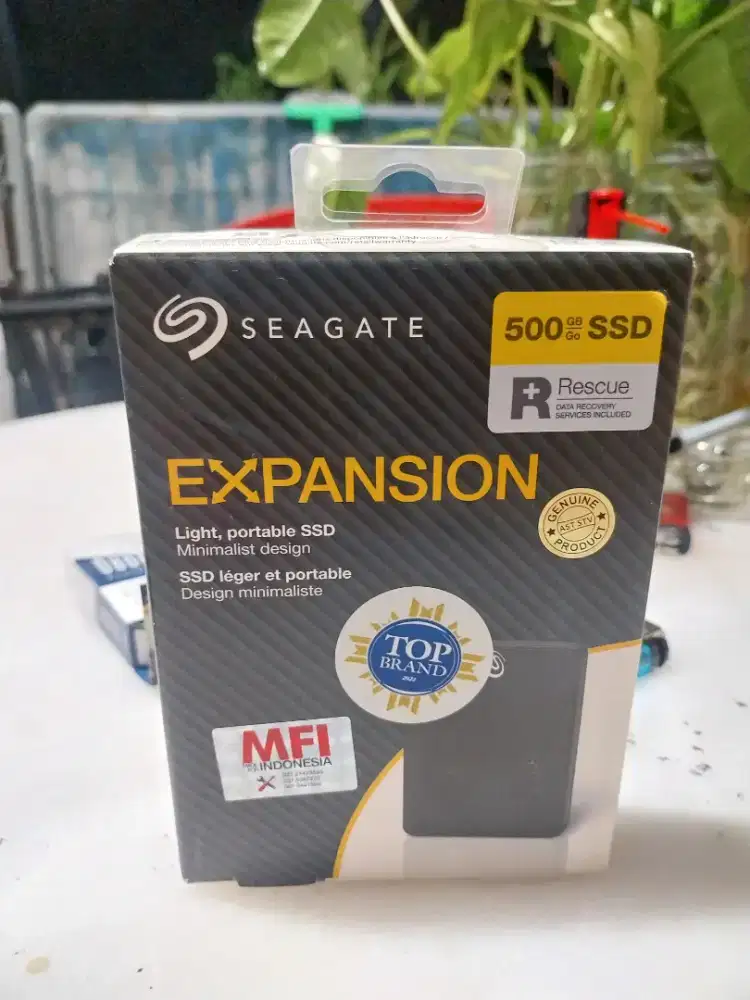 Seagate Expansion 500GB SSD Ringan dengan Desain Minima
