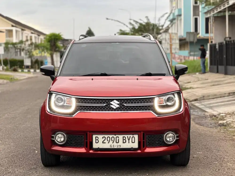 Suzuki Ignis GX AGS Uptown Red Pearl 2018