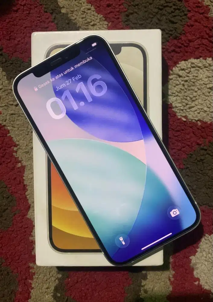 Iphone 12 256gb DualSim ex Beacukai Resmi