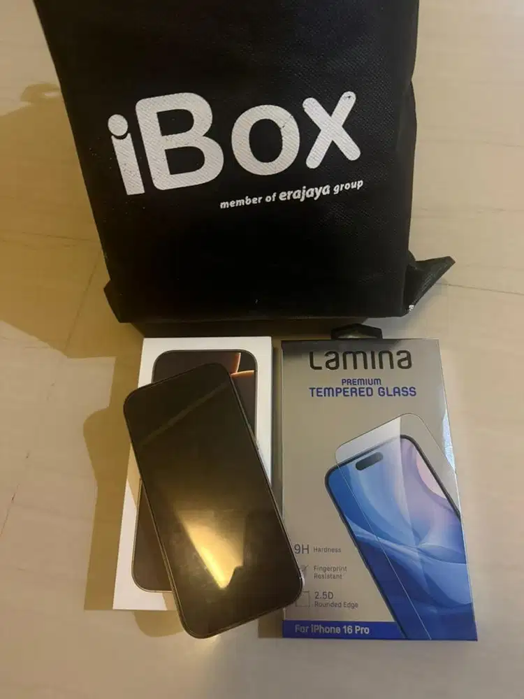 Iphone 16 pro 128GB Ibox free voucher lamina tempered glass