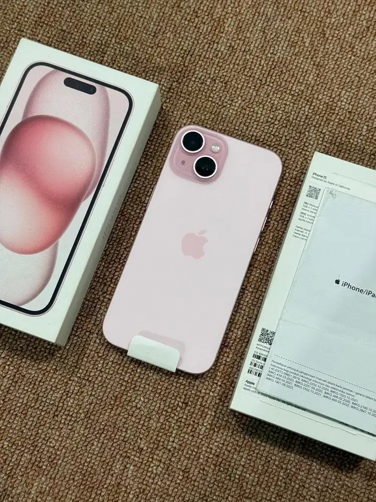 iphone 15 128gb ibox fullsrt original second