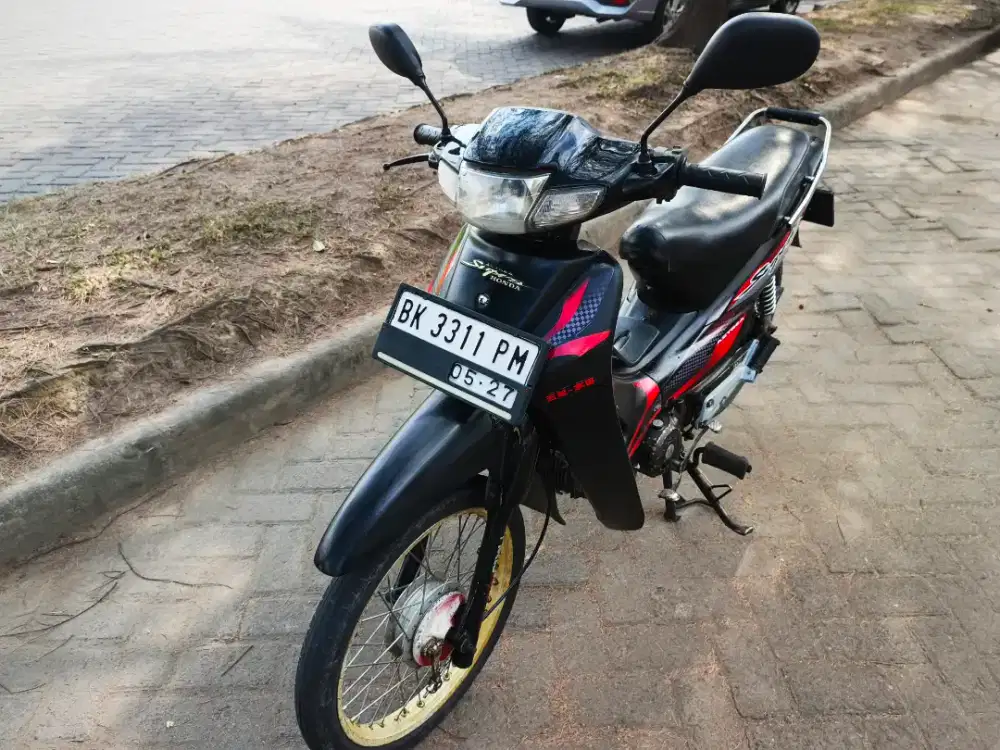 Honda Supra x tahun 2002, mantap