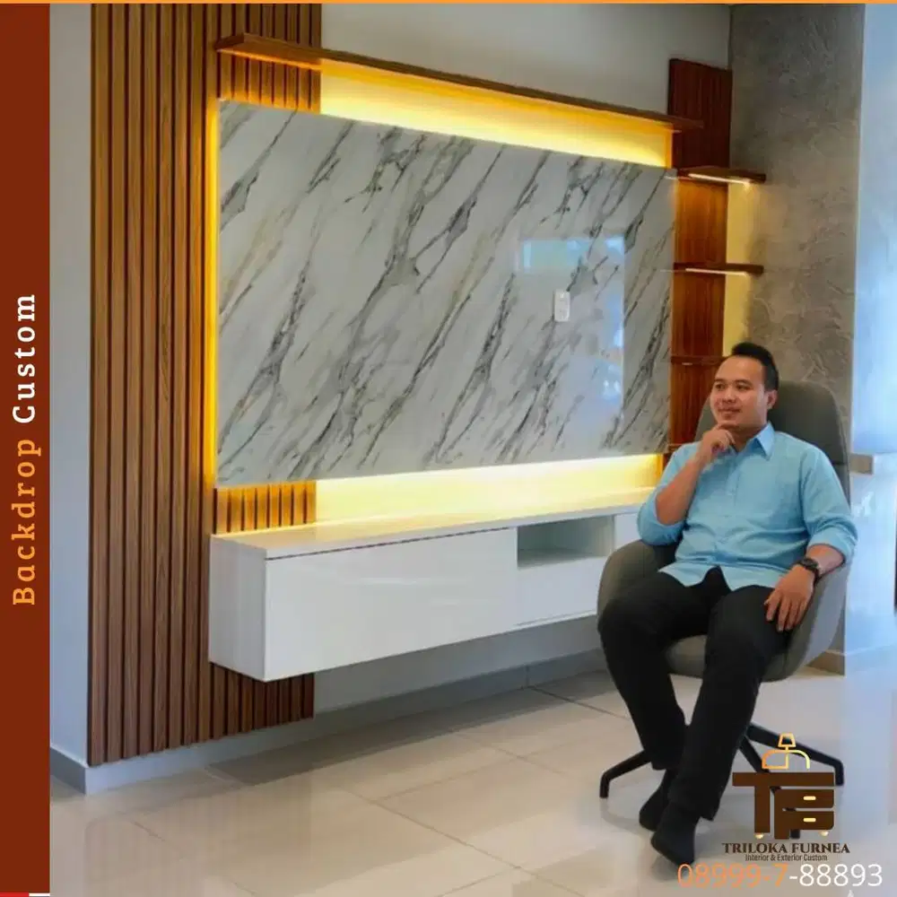 Jasa Backdrop custom bisa request desain kualitas premium