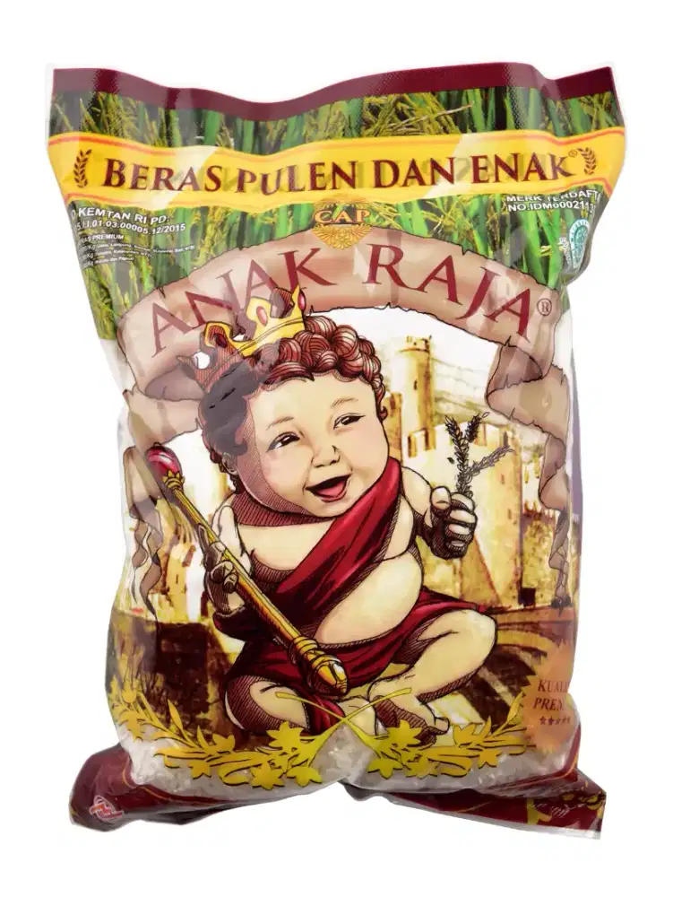 Beras Premium Anak Raja Pulen dan Enak 5kg