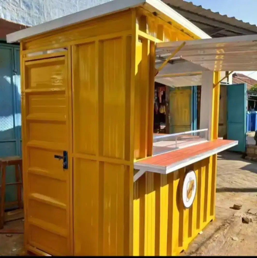 Jual booth kontainer ukuran120x180x200
