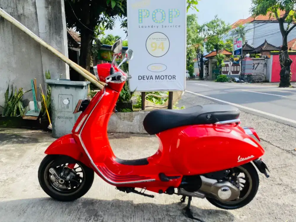 Sprint merah vespa Deva motor