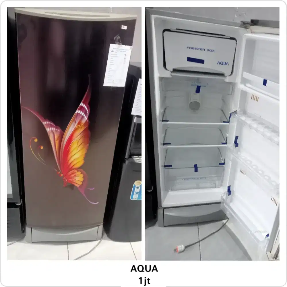 Kulkas 1 pintu Aqua