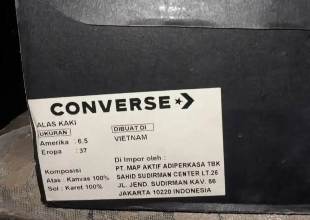 Jual Second rasa baru