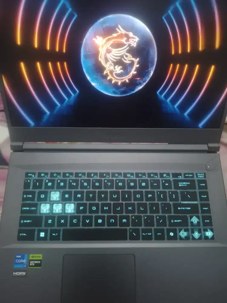 MSI THIN 15 i7 RTX 2050 GARANSI 2027