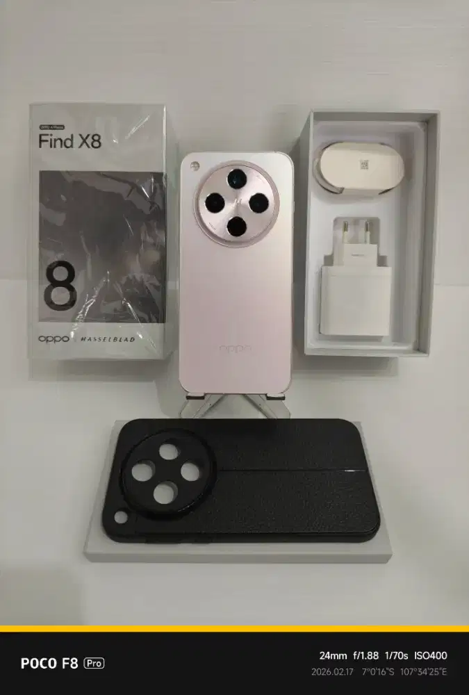 Oppo Find X8 5G 16/512 Gb Likenew 99% Ex Resmi bs TT/BT yah..