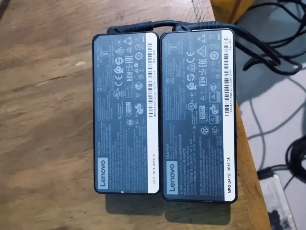 charger dell lenovo 65w type c ori mesin