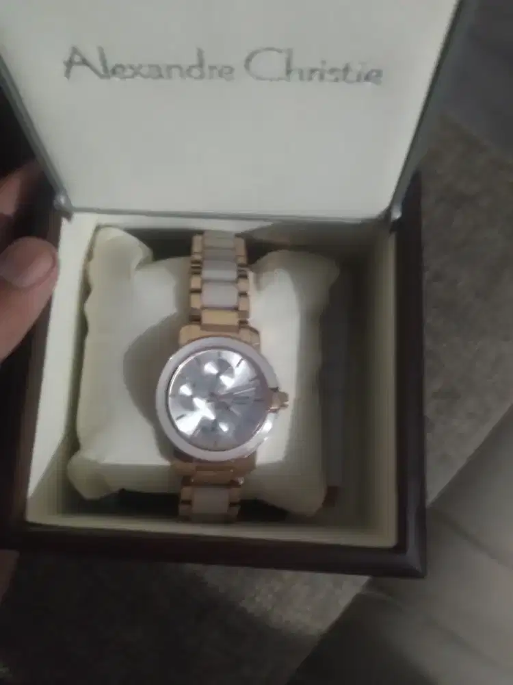 Jual jam tangan perempuan merk Alexander Christie