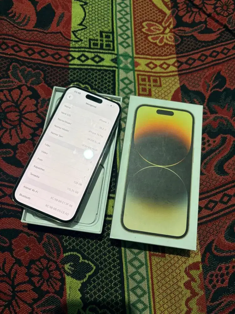 Iphone 14 pro 128 gold