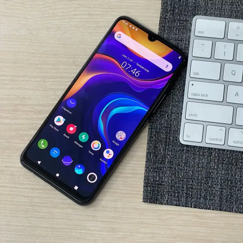 Vivo v20 8+4/128 snap 720 finger under display fullset