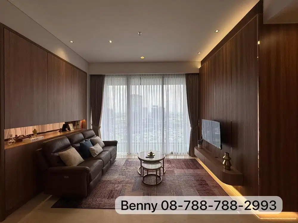 Dijual Luxury Apartemen Saumata Alam Sutera 2+1 BR Full Furnish