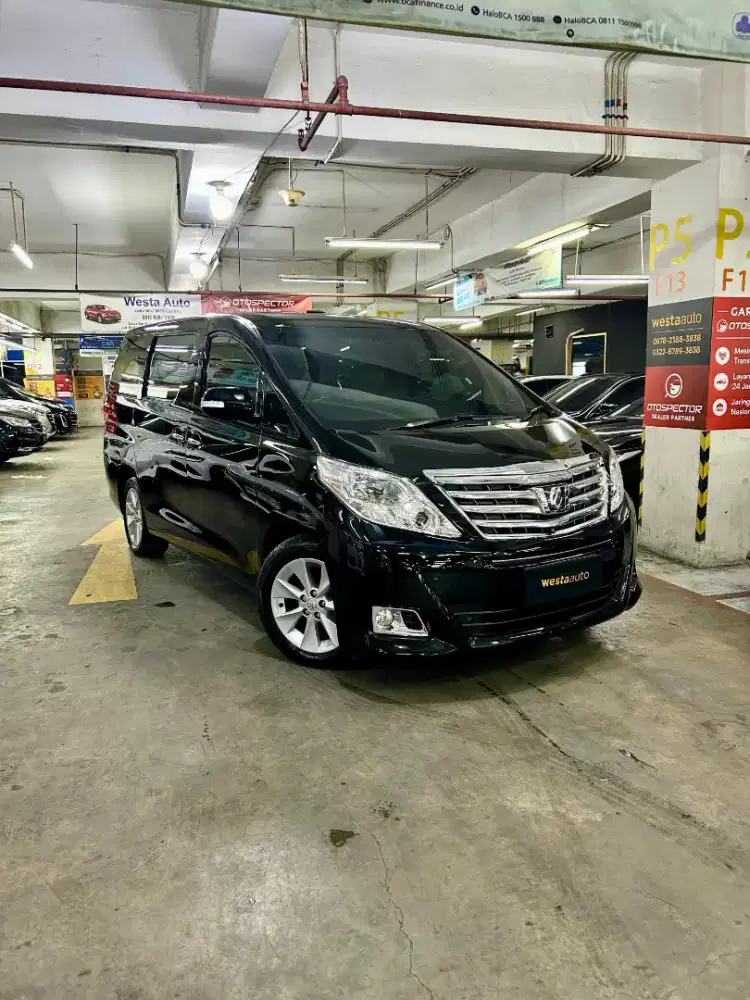 Low KM Toyota Alphard 2.4 G ATPM 2014 Like New bkn 2013