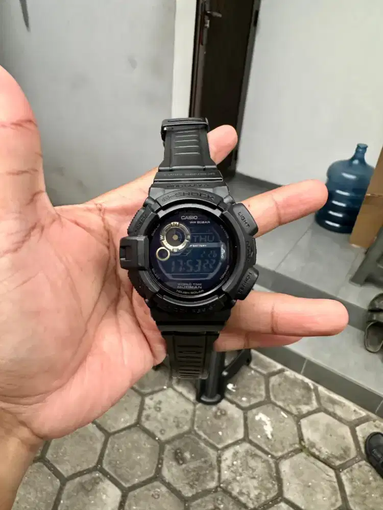 Casio Gshock 9300gb 9300 gb Mudman Tough Solar Original Terawat