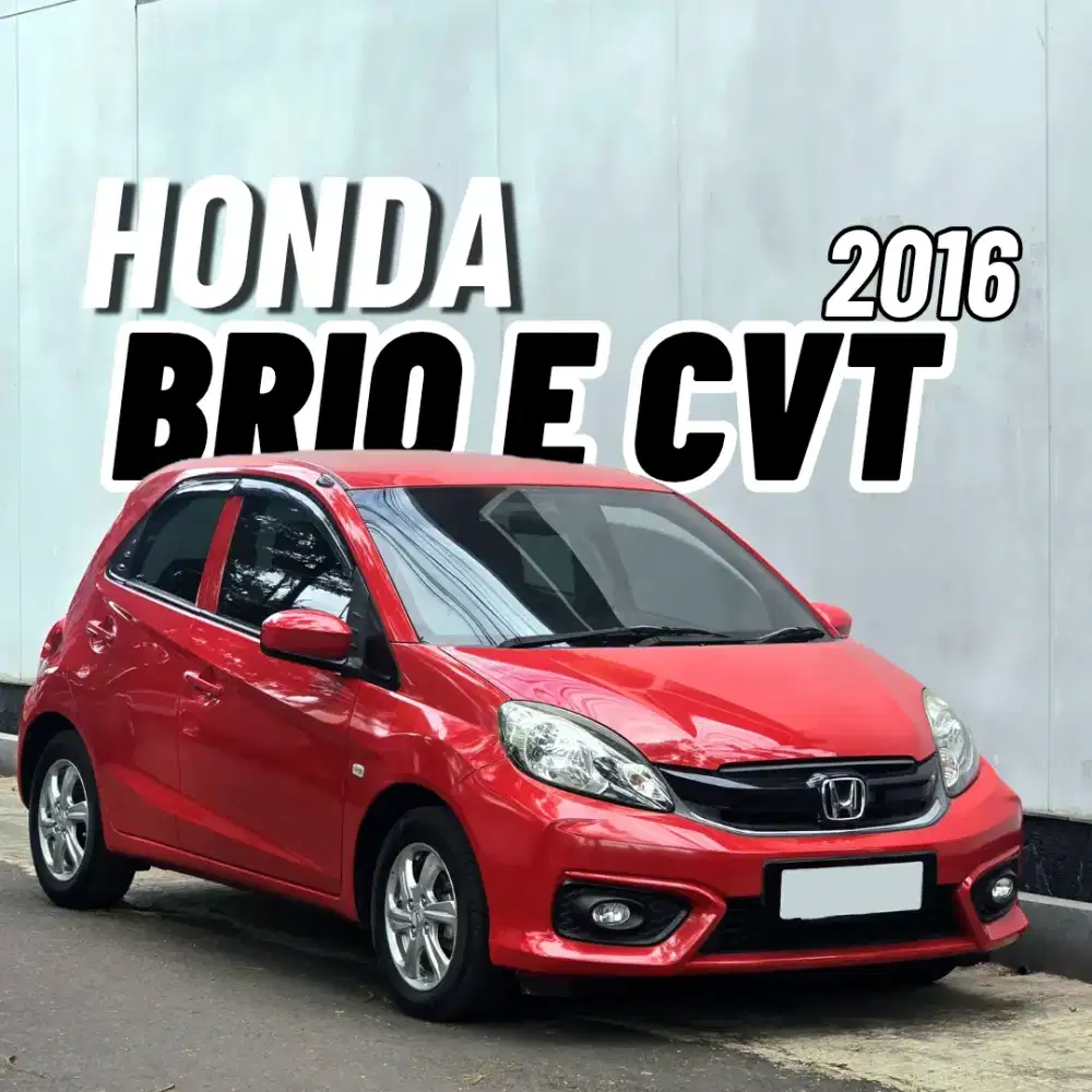 Honda Brio 2016 E CVT Good Condition Siap Pakai