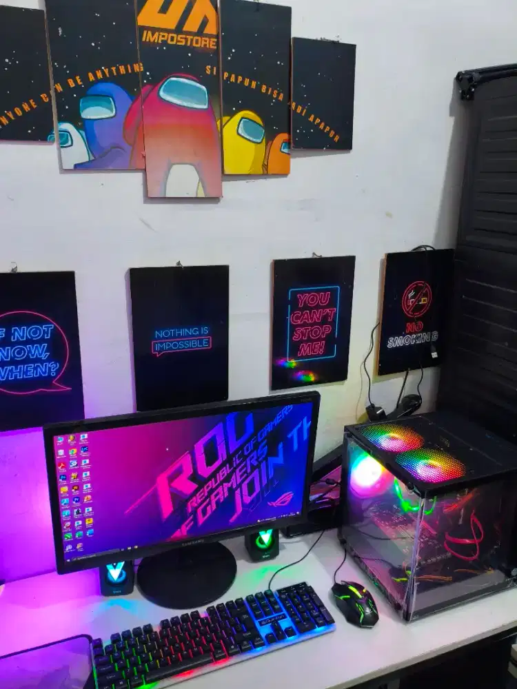 PC GAMING RYZEN 7 - 16GB RAM DDR4 - GTX 750 TI - SSD 128GB - HDD 500GB