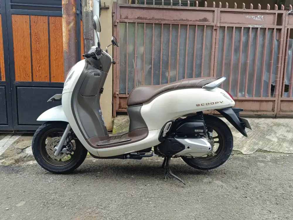 Honda Scoopy 2024 Prestige keyles plat AA pajak panjang