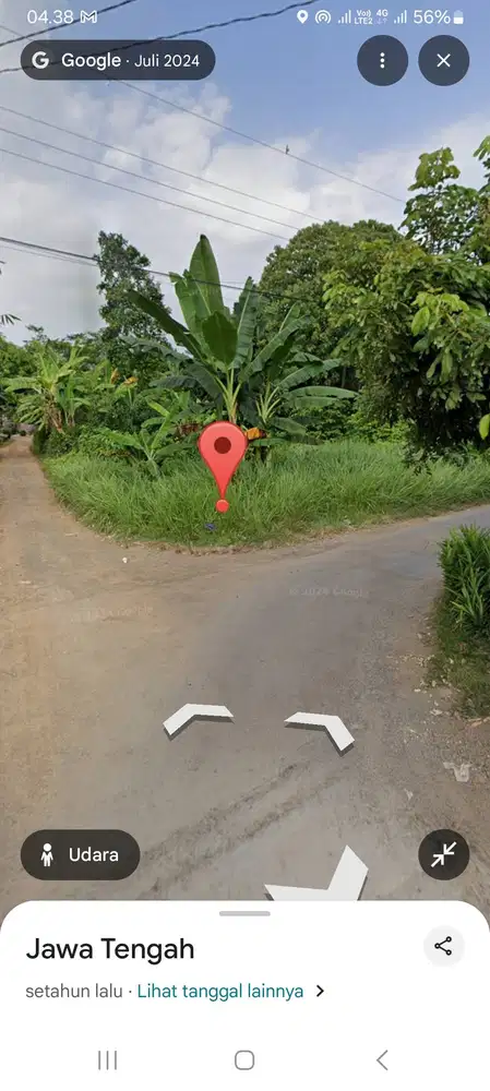 Tanah kavling bebas banjir di wonopringgo