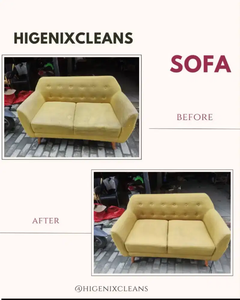 Jasa cuci kasur, sofa bed, jok mobil, karpet dll hydro clean