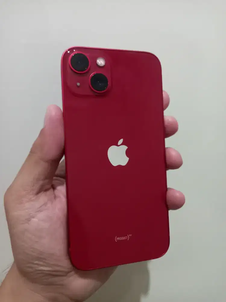 IPhone 13 Red 128Gb Ex Inter Fullset normal mulus