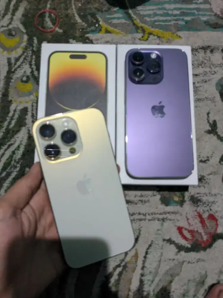 Stock terbatas, iphone 14 Pro 128 Ex Inter All Opp Fullset