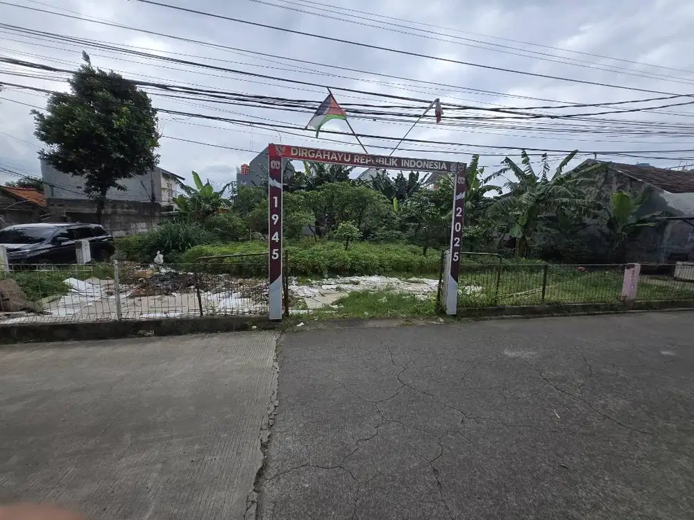 Tanah dekat jalan tol & LRT di Jatibening, lokasi strategis.