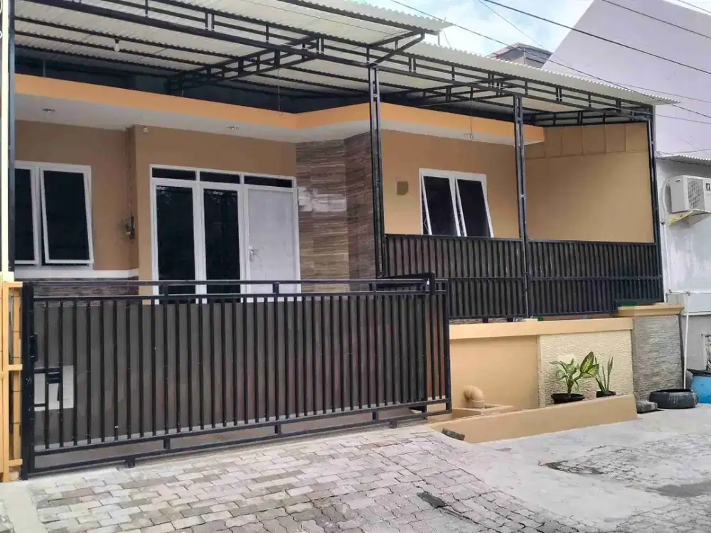 RUMAH BARU RENOVASI DI PURI ANJASMORO TAWANGSARI SEMARANG BARAT