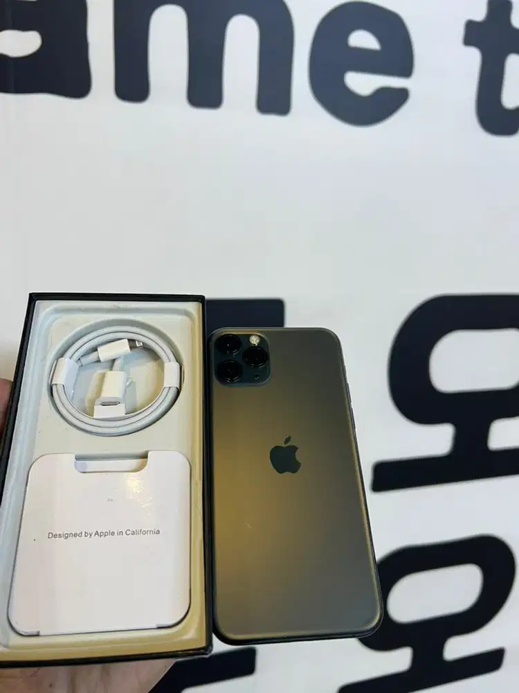 iphone 11 pro 256gb masih benar bagus