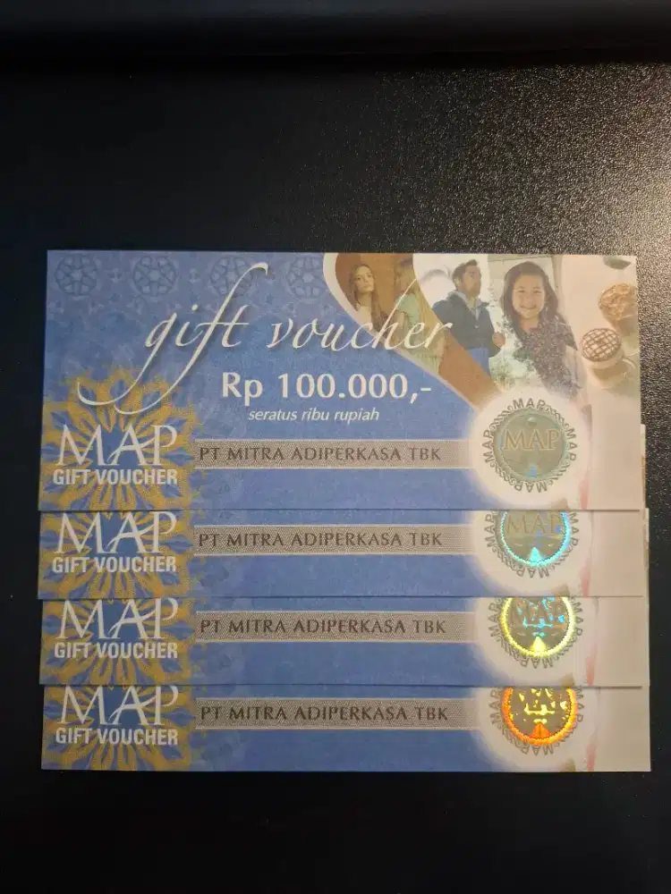 Voucher MAP 100 Ribu (4 pcs)  Exp Des 2027