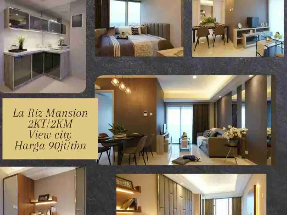apartement la riz mansion pakuwon mall connecting mall