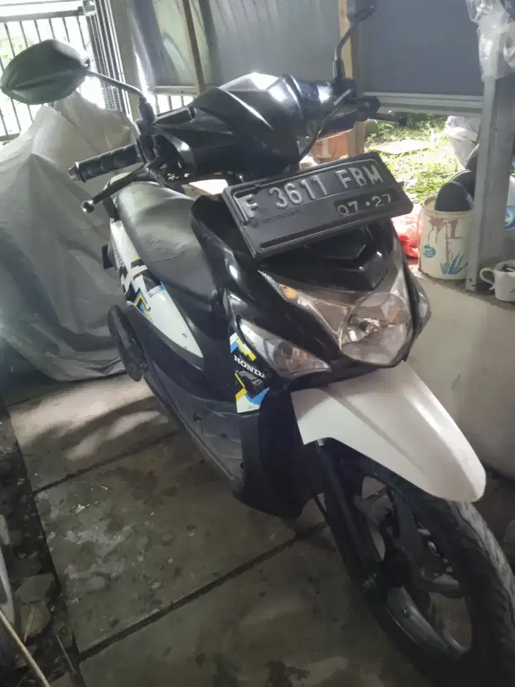 Honda Beat POP PGM-FI CBS Pajak hidup Mesin bagus Plat F Kab