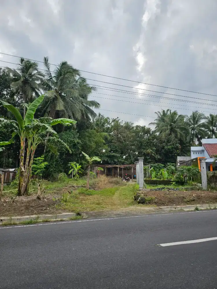 Di jual tanah pinggir jalan raya di JI. Mayor Unus, kaliengoro