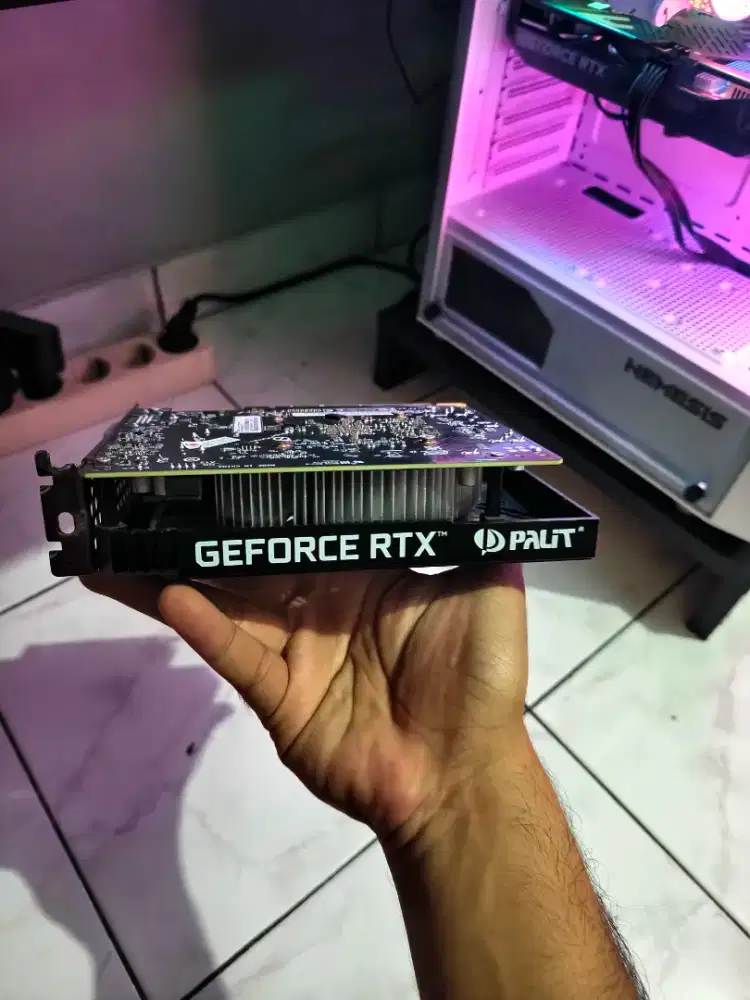 VGA GeForce RTX 3050 Palit Single Fan mulussss