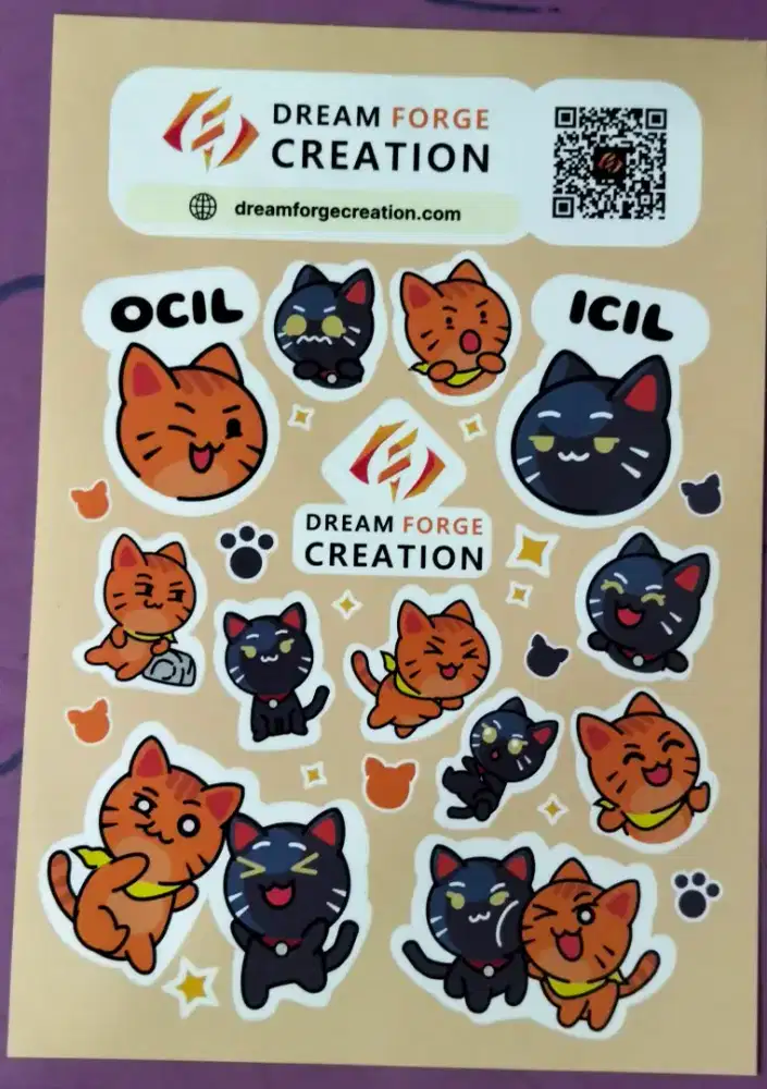 Stiker Dream Force Limited