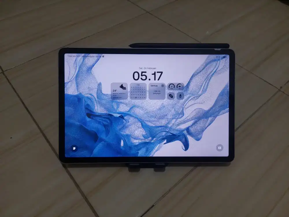 Samsung Galaxy Tab S8 5G Cellular 8/128gb Silver ex SEIN Resmi 128 gb
