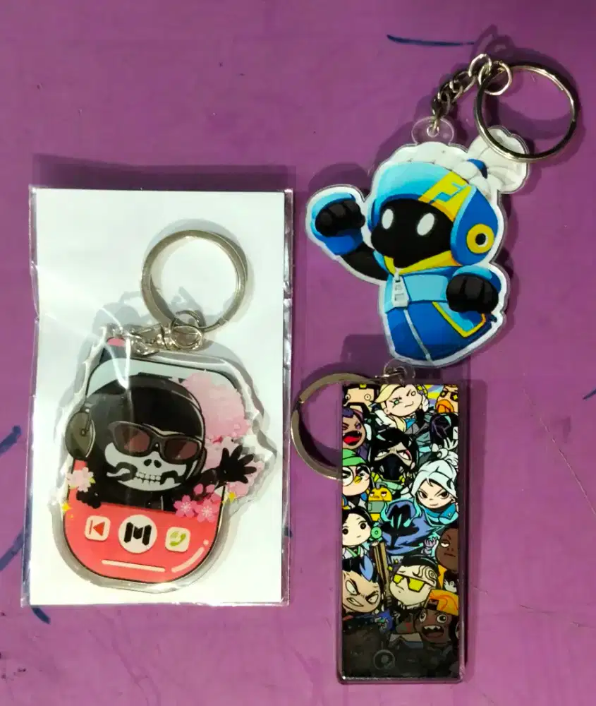 Keychain CODM, HOK, VALO