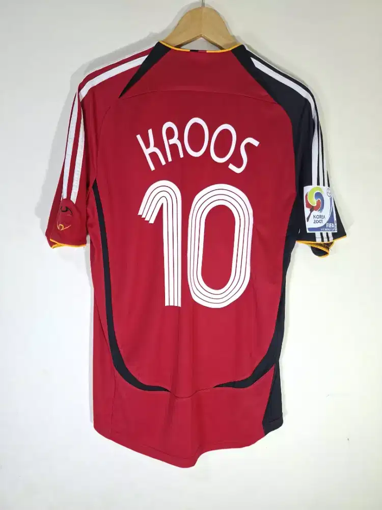 Jersey kaos baju bola original germany jerman 2007 2004 size M kroos