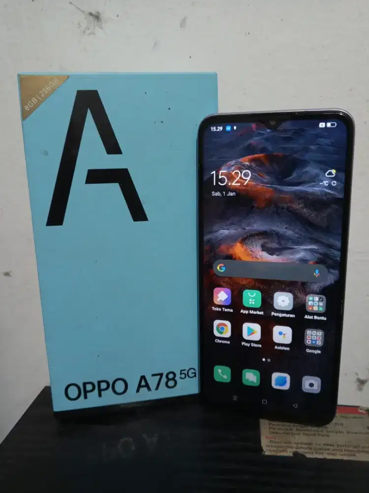 Oppo A78 5g Lengkap Ram 8/256