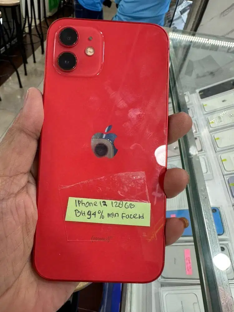 IPHONE 12 128GB RED ALL OPERATOR BH 95%