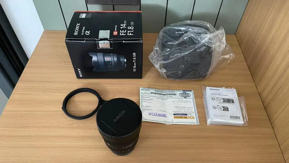 Jual Lensa Sony FE 14mm f1.8 GM